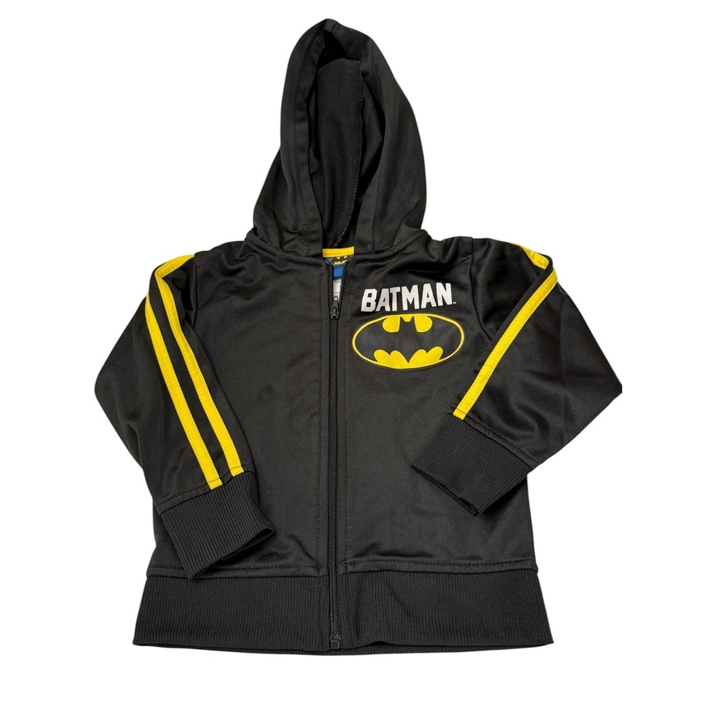 Batman Hooded Track Jacket Size‎ 2 T